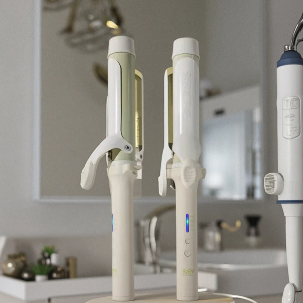 Svey Long-Lasting Ceramic Curling Iron LED Temperature Display