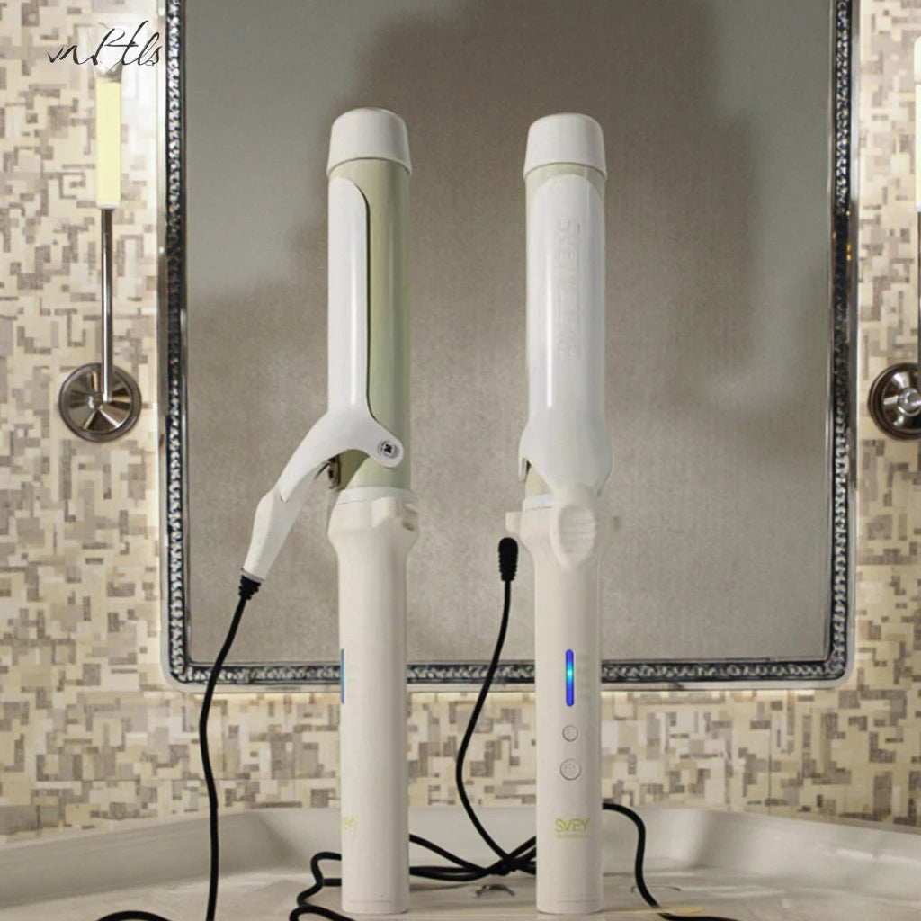 Svey Long-Lasting Ceramic Curling Iron LED Temperature Display